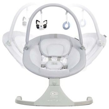 Gugalnik z igralnim lokom LULI Grey