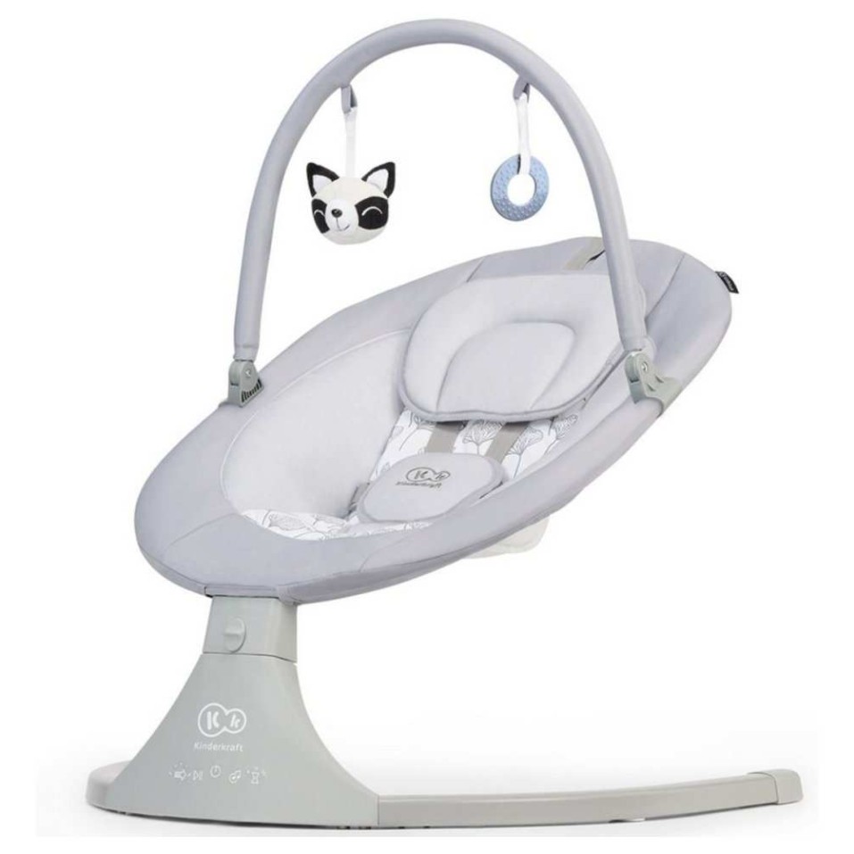 Gugalnik z igralnim lokom LULI Grey Gugalnik z igralnim lokom LULI Grey