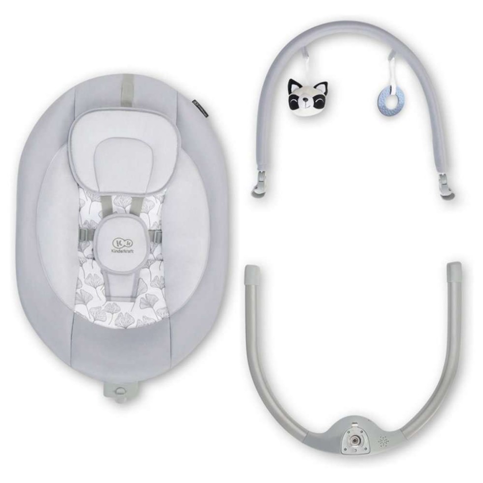 Gugalnik z igralnim lokom LULI Grey Gugalnik z igralnim lokom LULI Grey