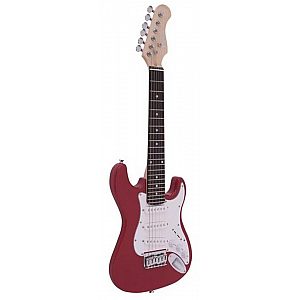 Otroška električna kitara Dimavery J-350, rdeče- bela 26217211