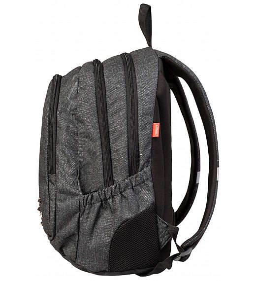Šolska torba 3ZIP Charcoal Denim 26936 Target - šolski nahrbtnik