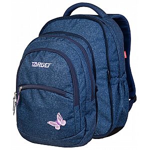 Školski ruksak 2u1 Denim Butterfly 26941