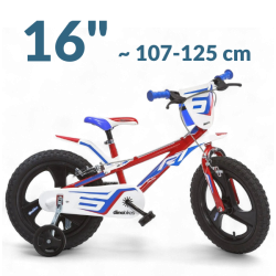 16 col (~ 107 - 125 cm)