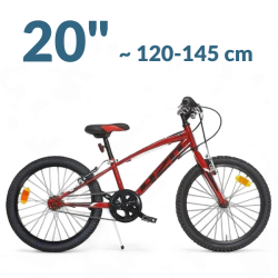 20 col (~ 120 - 145 cm)