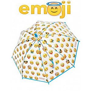 Dežnik prozoren Emoji