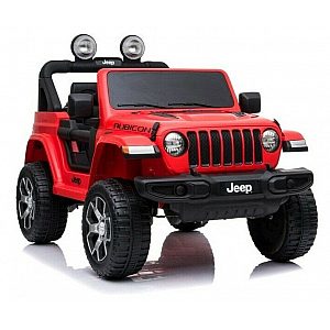 12V Jeep WRANGLER RUBICON rdeč- otroški električni avto