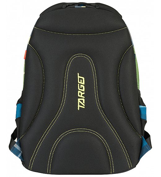 Target 3ZIP Check Green 21880 - školski ruksak, školska torba