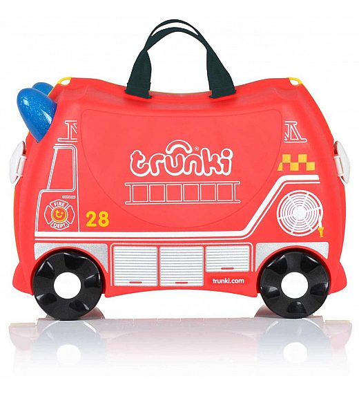 Trunki  Fireman FRANK (gasilec) - potovalni kovček
