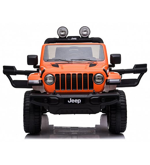 12V Jeep WRANGLER RUBICON oranžen - otroški električni avto