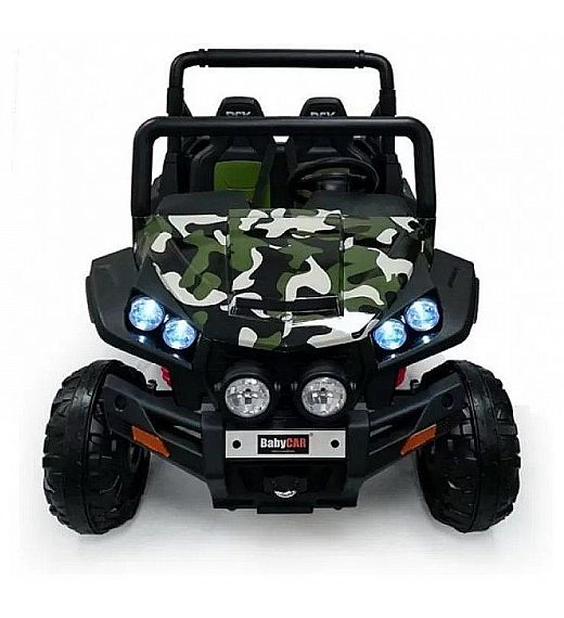 Otroški avto na akumulator 24V POLAR JEEP z daljincem camouflage - 720 W