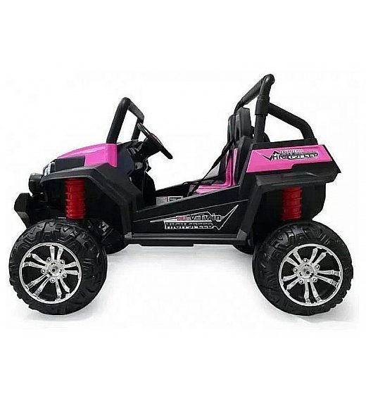 Otroški avto na akumulator 24V POLAR JEEP 4x4 z daljincem pink - 720 W