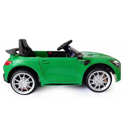 12V MERCEDES GT-R  - automobil za akumulator zelene boje