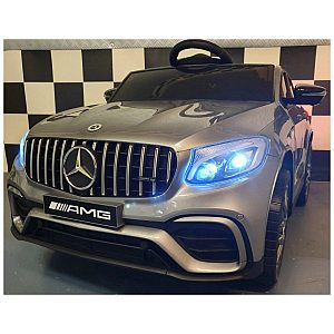 12V MERCEDES GLC 63 COUPE’  Metallic Silver - auto na akumulator