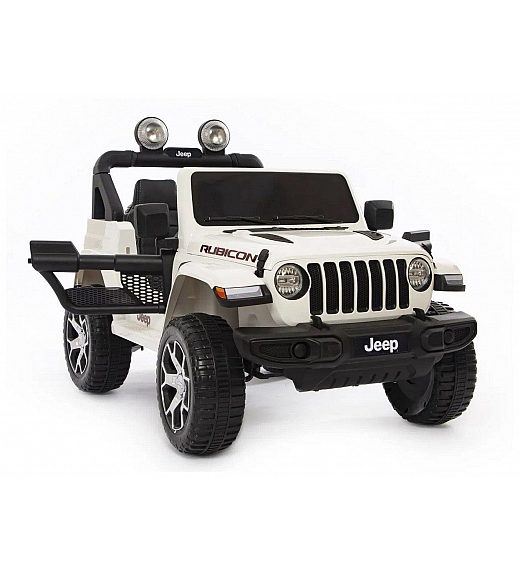 12V Jeep WRANGLER RUBICON Babycar bel - otroški električni avto