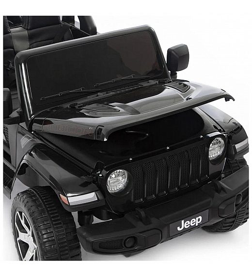 12V Jeep WRANGLER RUBICON Babycar črn - otroški električni avto