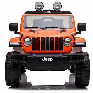 12V Jeep WRANGLER RUBICON oranžen - otroški električni avto