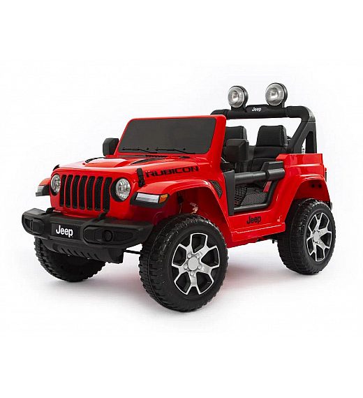 12V Jeep WRANGLER RUBICON Babycar rdeč- otroški električni avto