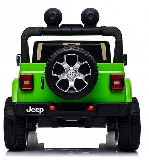 12V Jeep WRANGLER RUBICON zelen- otroški električni avto