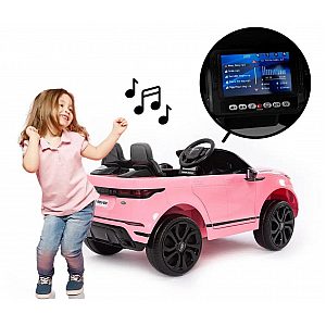12V auto na akumulator LAND ROVER EVOQUE pink boje - 