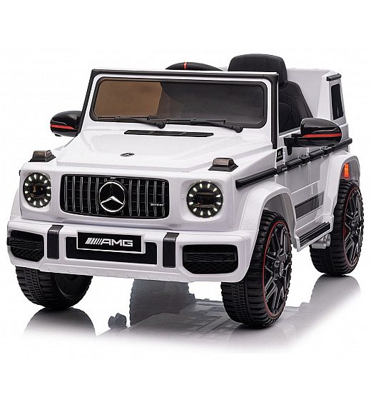 12V avto na daljinca Mercedes G, 50W, do 25kg, bel