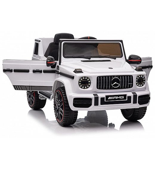 12V avto na daljinca Mercedes G, 50W, do 25kg, bel