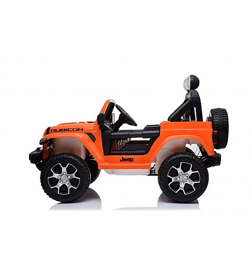 12V JEEP Wrangler RUBICON 4x4 Li - avto na akumulator, oranžen Beneo