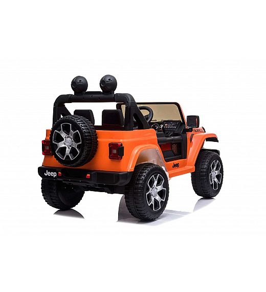 12V JEEP Wrangler RUBICON 4x4 Li - avto na akumulator, oranžen Beneo
