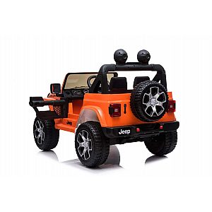 12V JEEP Wrangler RUBICON 4x4 Li - avto na akumulator, oranžen