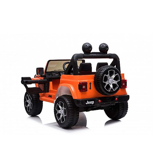 12V JEEP Wrangler RUBICON 4x4 Li - avto na akumulator, oranžen Beneo