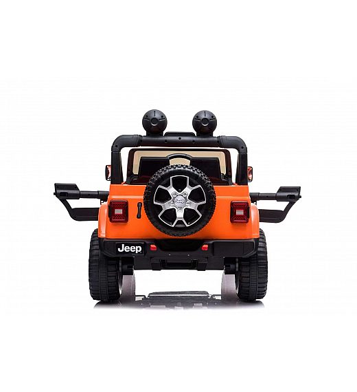 12V JEEP Wrangler RUBICON 4x4 Li - avto na akumulator, oranžen Beneo