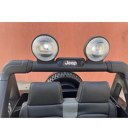 12V JEEP Wrangler RUBICON 4x4 Li - avto na akumulator, oranžen Beneo