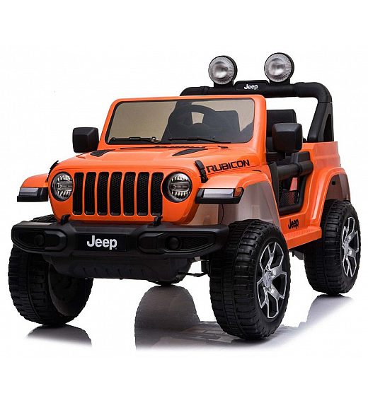 12V JEEP Wrangler RUBICON 4x4 Li - avto na akumulator, oranžen Beneo