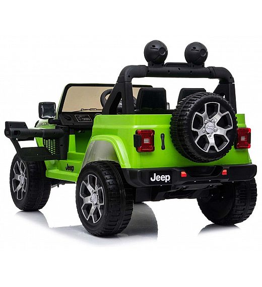 12V JEEP Wrangler RUBICON 4x4 Li - avto na akumulator, zelen Beneo