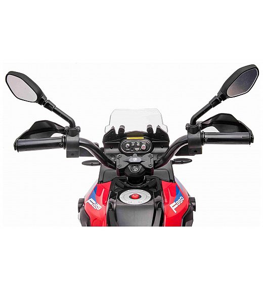 12V motor za otroke BMW F850 GS, rdeč