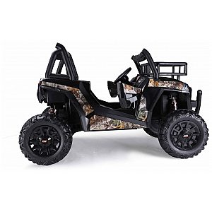 22V avto na akumulator UTV, Li-Ion, 400W, do 70kg, črn