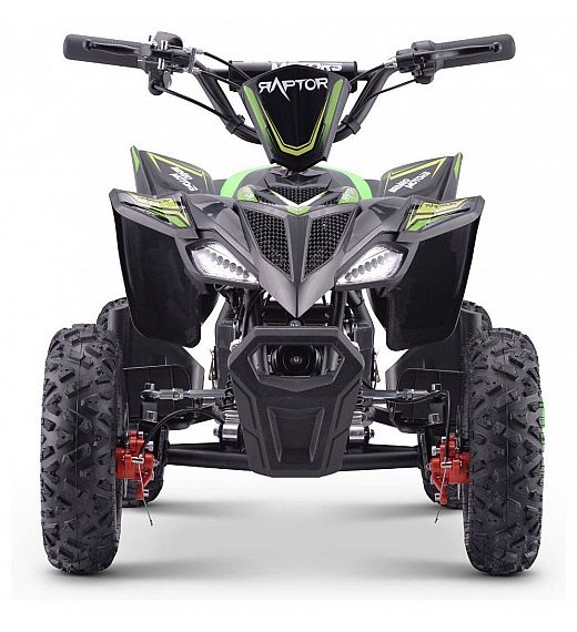 36V otroški ATV Raptor 800W, zelen