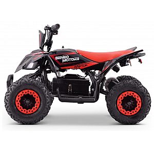 36V električni štirikolesnik Raptor, 800W, 25km/h, rdeč