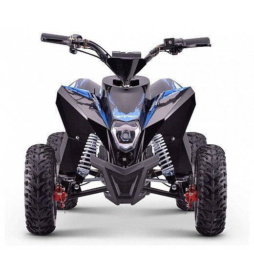 36V električni štirikolesnik Spider 1000W, moder