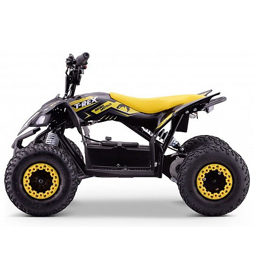 36V električni štirikolesnik T-Rex, rumen