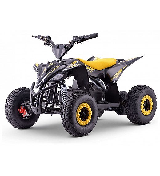 36V električni štirikolesnik T-Rex, rumen
