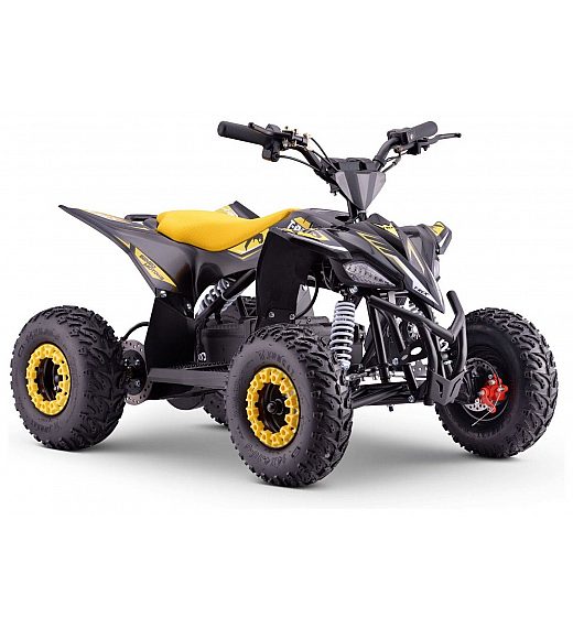36V električni štirikolesnik T-Rex, rumen