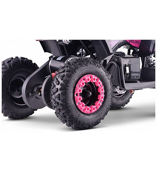 36V otroški 4 kolesnik Veloci 800W, pink Beneo