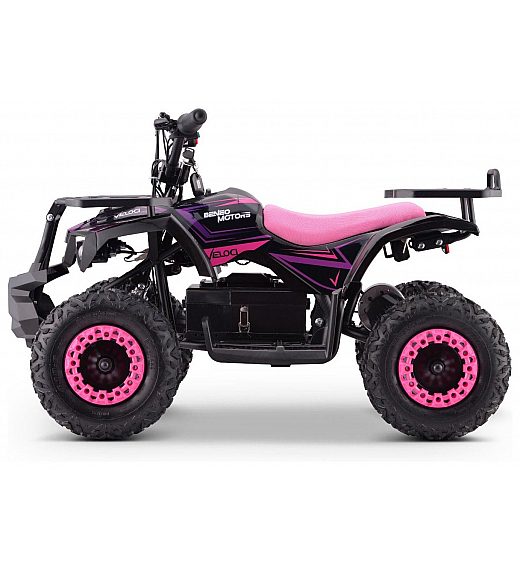 36V otroški 4 kolesnik Veloci 800W, pink Beneo