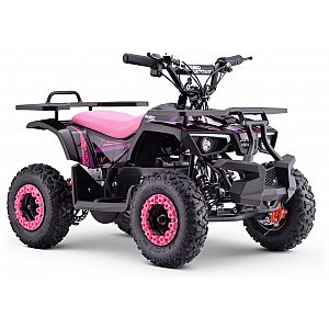 36V otroški 4 kolesnik Veloci 800W, 25km/h, do 60kg, pink
