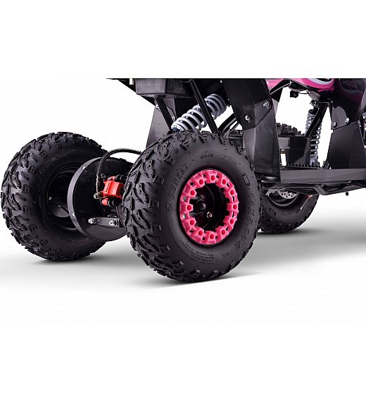 36V otroški stirikolesnik Spider 1000W, pink