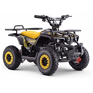 36V otroški štirikolesnik Veloci 800W, 25km/h, rumen