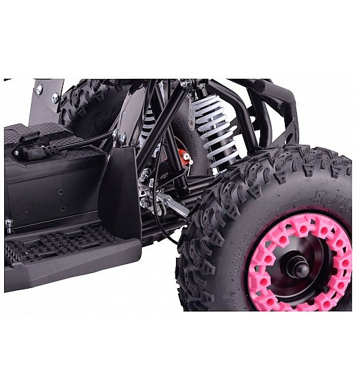 36V otroški stirikolesnik za deklice T-Rex, pink