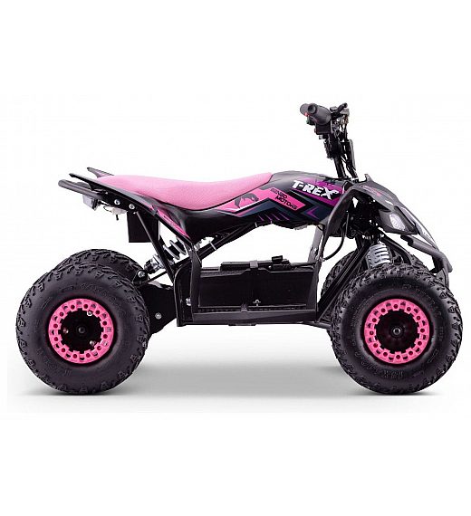 36V otroški stirikolesnik za deklice T-Rex, pink
