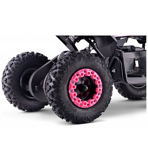 36V štirikolesnik na akumulator Raptor 800W, pink