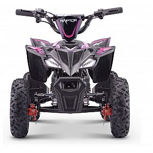 36V štirikolesnik na akumulator Raptor, 800W, pink 